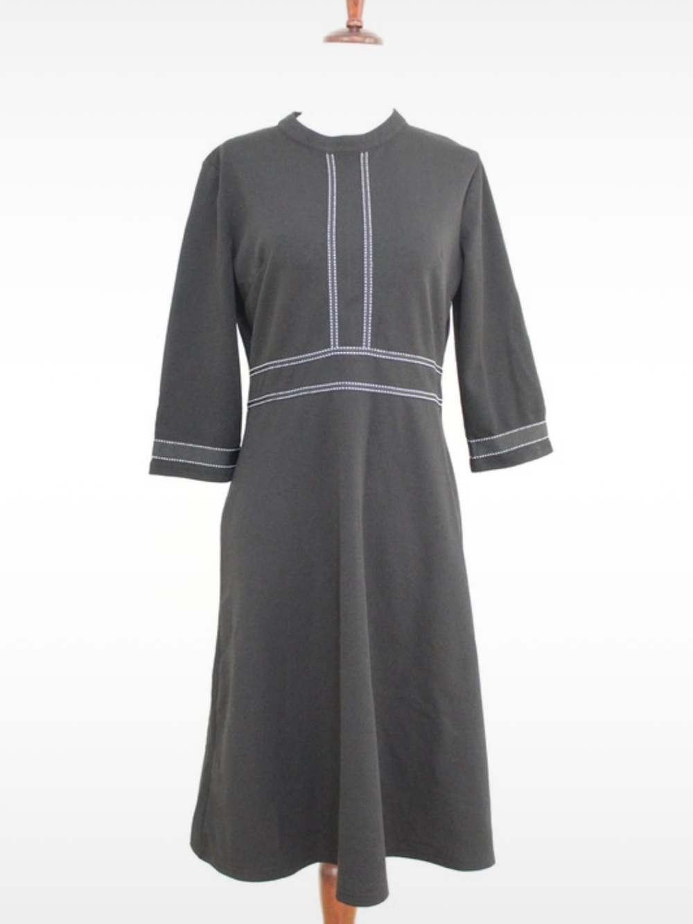 Black Knee Length Dress